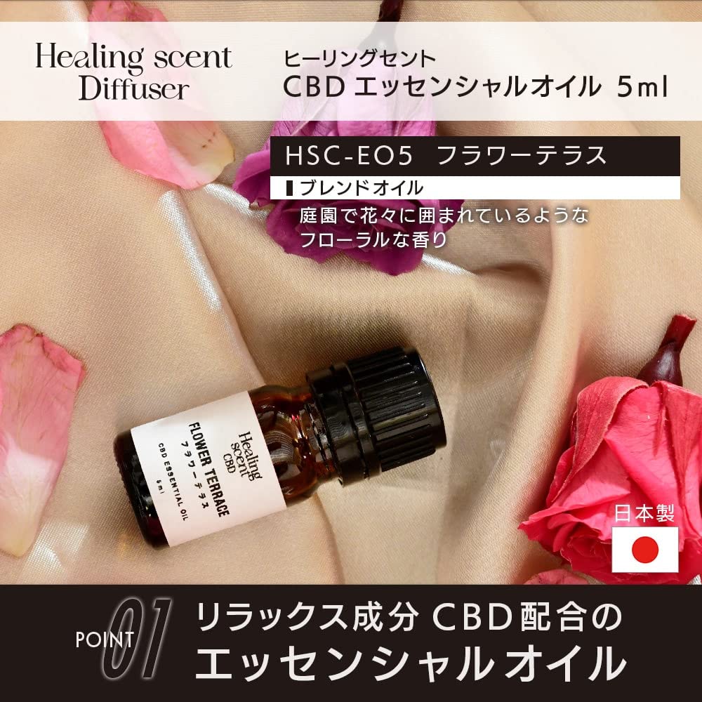 Amazon | 山善 YAMAZEN 日本製 CBD エッセンシャルオイル 精油